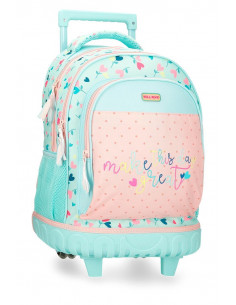 MOCHILA COMPACT 2R. ROLL ROAD QUEEN OF HEARTS